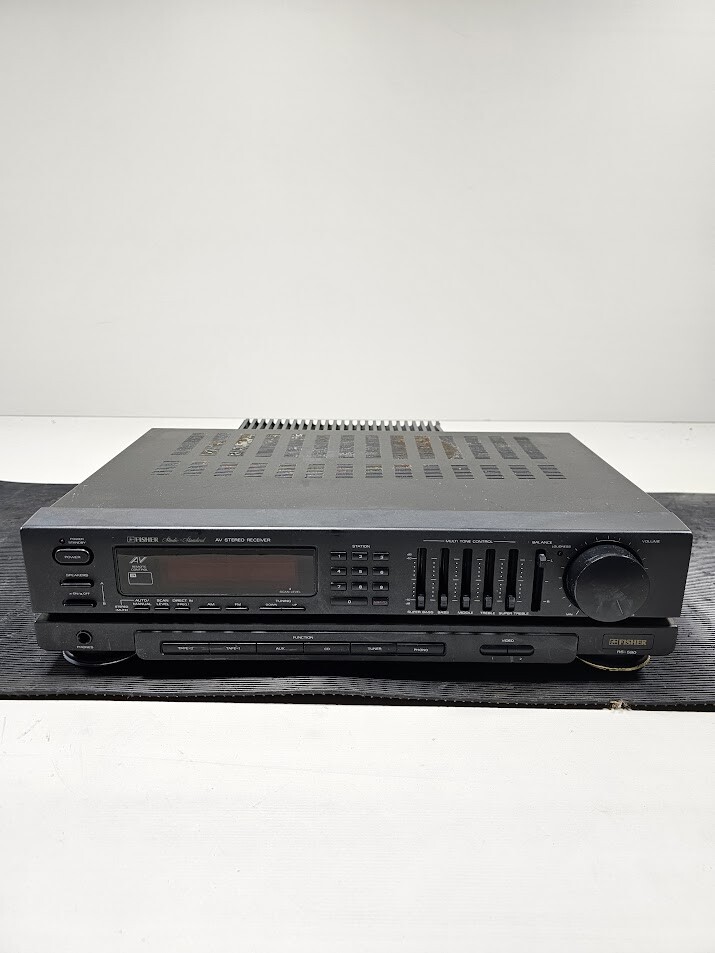 Fisher RS-680 AV Stereo Receiver Working Used Studio Standard