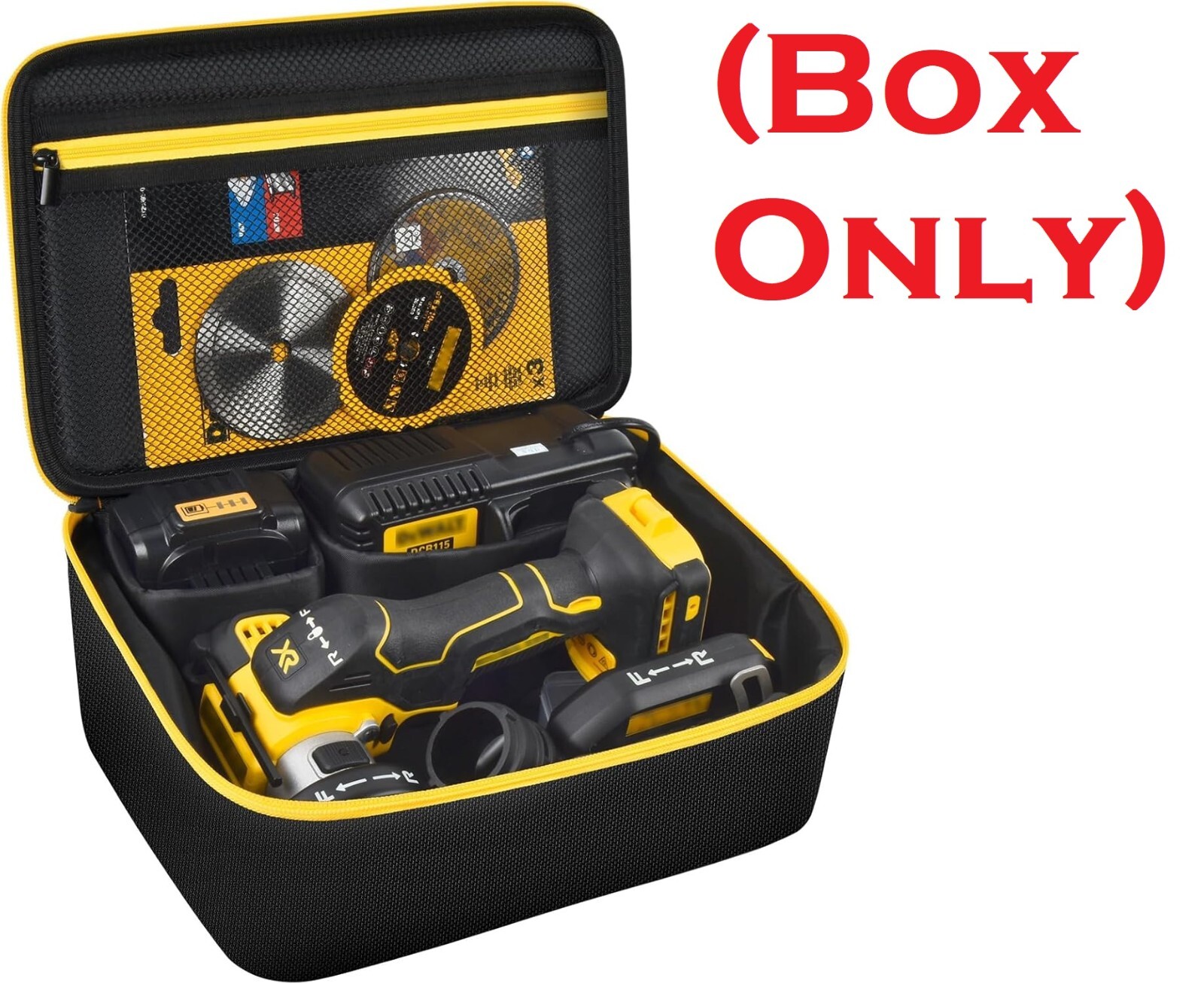 Bag for DEWALT 20V MAX Cut Off Tool Brushless (DCS438B) Storage Case Holder Orga