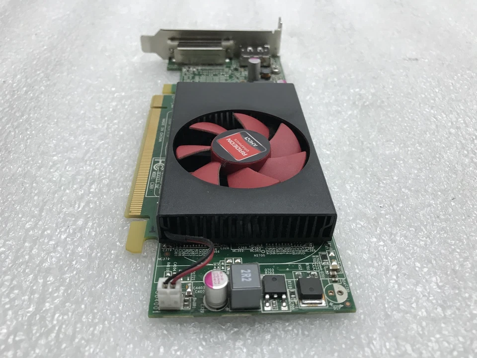 Lote de 3 07W12P AMD Radeon HD 8490 Dell 1GB DDR3 DP DVI Tarjeta Gráfica de Video Foto 3 de 4