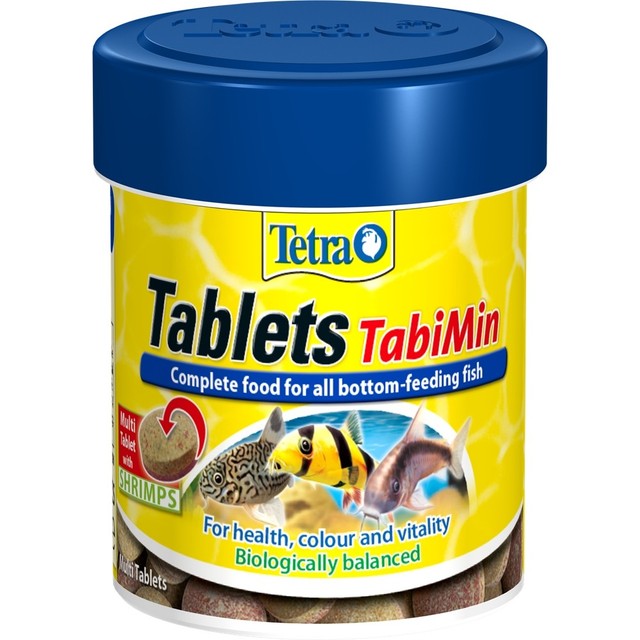Tetra Tabimin 275 Tablets Food For Catfish Bottom Feeder