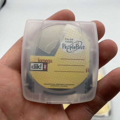 Brand New Iomega Clik Disk 40mb People Post