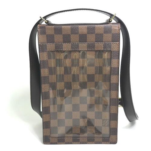Bolso de hombro LOUIS VUITTON N45271 Damier Portello bandolera marrón - Imagen 2 de 16