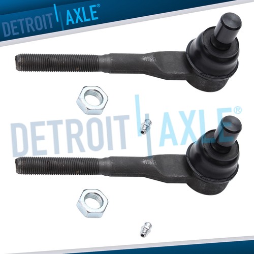 Both (2) Front Outer Tie Rod Ends for Volkswgen Passat Audi A4 A6 A8