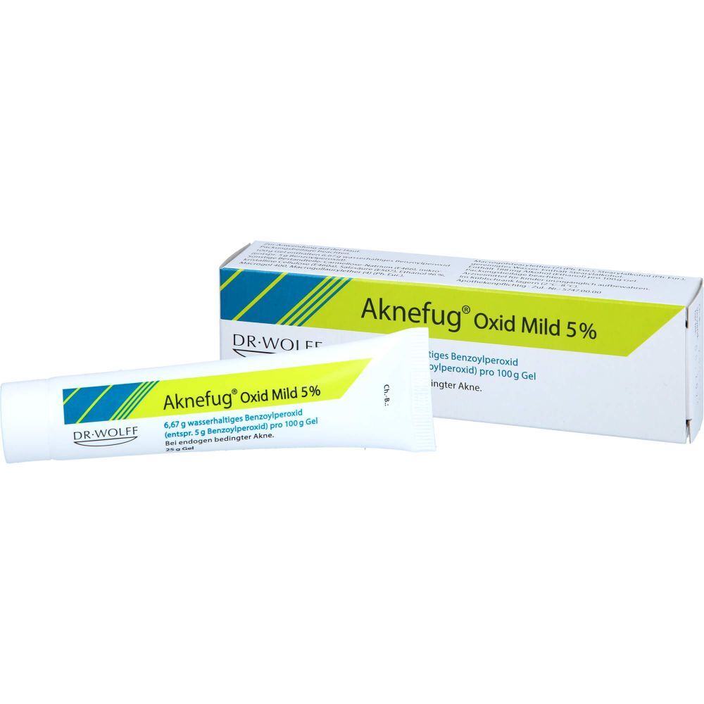 AKNEFUG oxid mild 5% Gel 25 g PZN06302363