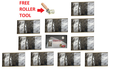 Cedarslink 80 mil Self-Adhesive Sound Deadener 40.5 Sq Ft With Roller Tool