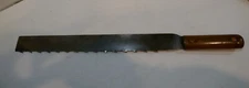 Vintage Handmade  harvesting cutting knife Saw Tooth. Primitive farm tool. Decor