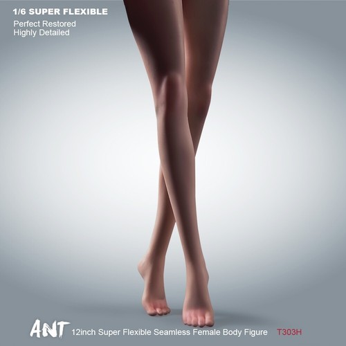 US 1/6 Super Flessibile Corpo Senza Cuciture Rame Pelle Abbronzante per 12" Action Figure Giocattolo - Foto 9 di 9