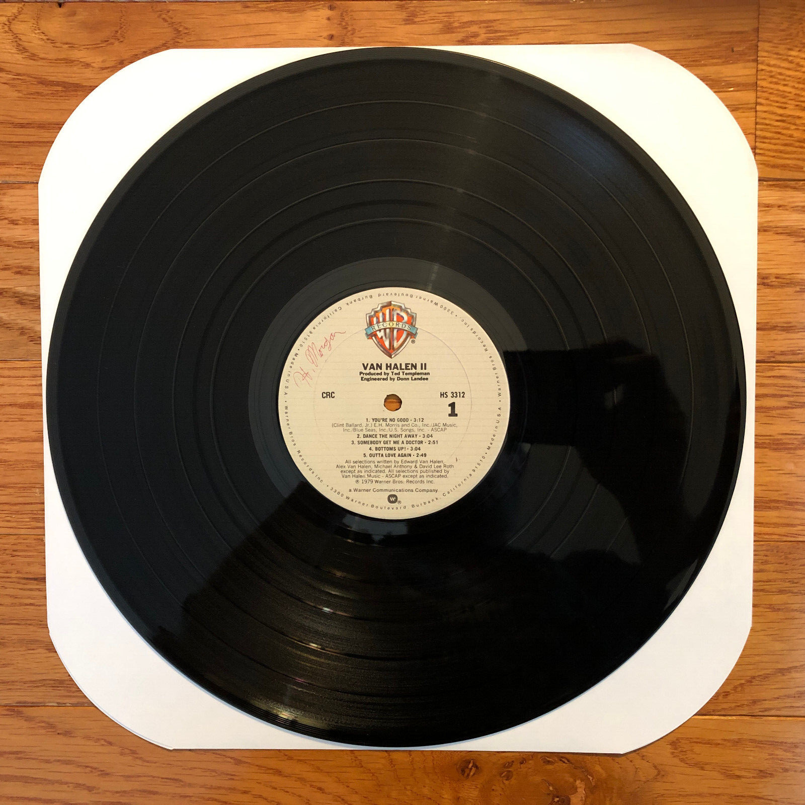 Van Halen - Van Halen II LP Warner Bros HS 3312 1979 Pressing w Inner Sleeve VG+ thumbnail 5