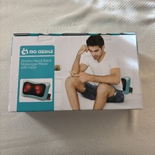 Mo Cuishle Shiatsu Neck Back Massager Pillow with Heat, NIB, Excellent Condition
