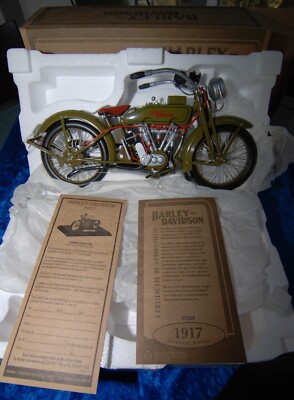 ハーレーダビッドソン 1917年モデル 1/12スケール Harley Davidson 1917 Model 1/12 Scale | eBay