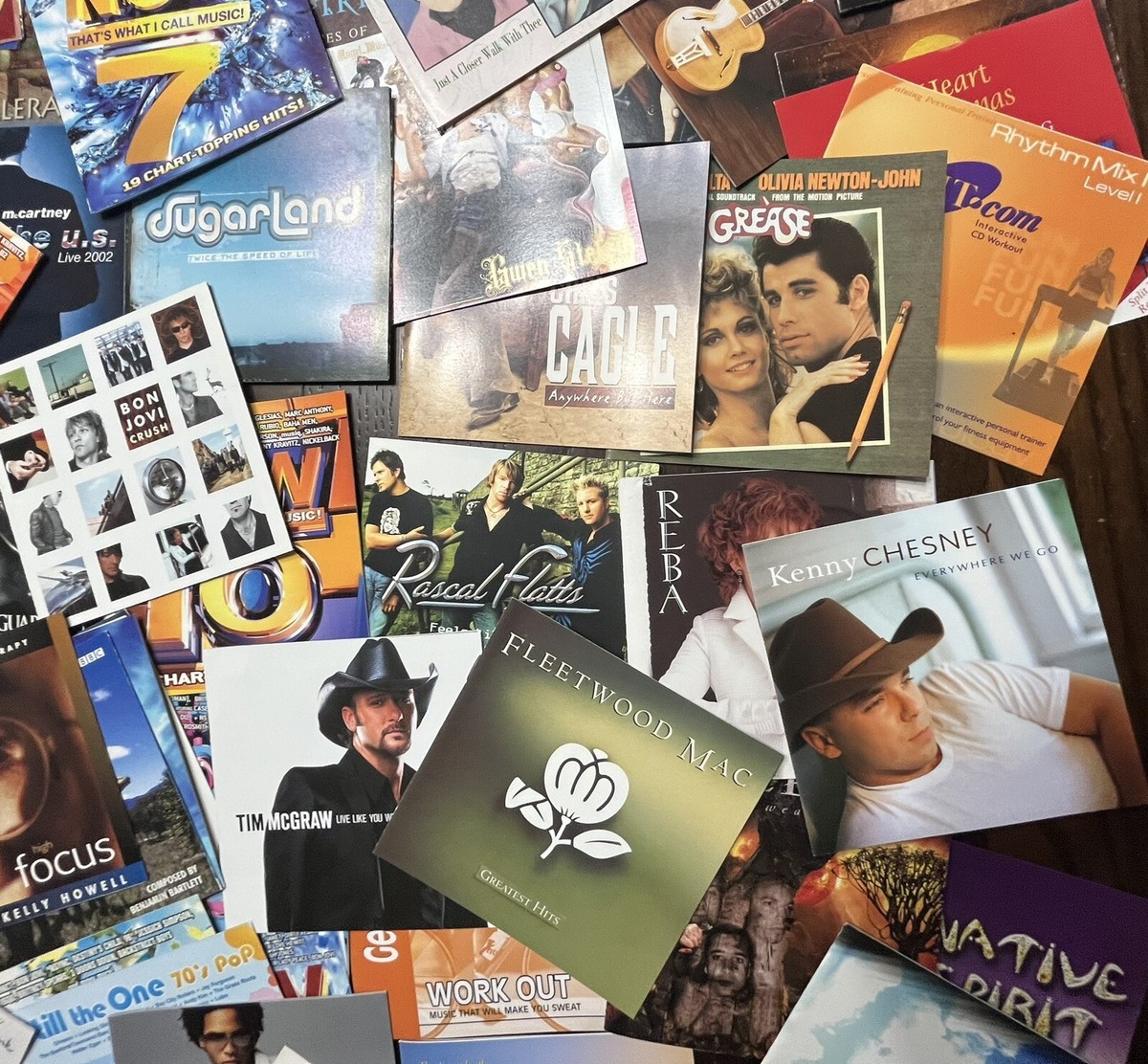 90s Y2K CD Cover Inserts Booklets Artwork Only-Lot 140+