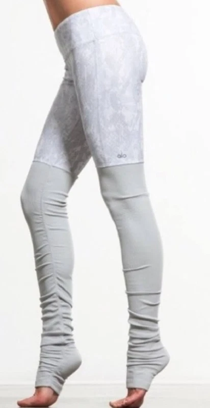 alo-yoga vapor python snakeskin goddess leggings