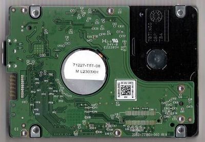 PCB Controller board 2060-771801-002 WD5000BMVW-11S5XS1 WD3200BMVW-11S5XS0.