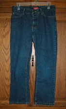 ESPRIT  BUTTON DOWN YOUNG WOMEN'S  JEANS SIZE 5/6 BLUE