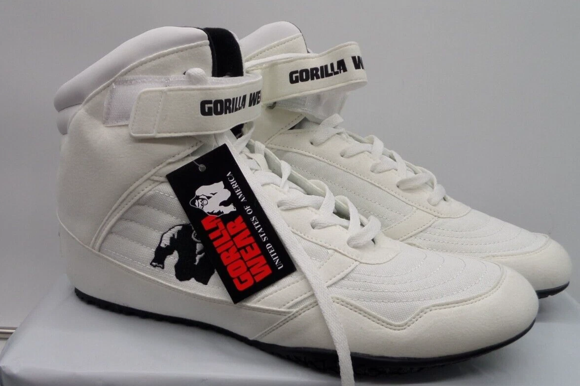 Gorilla Wear High Tops - Black Weightlifting Shoes