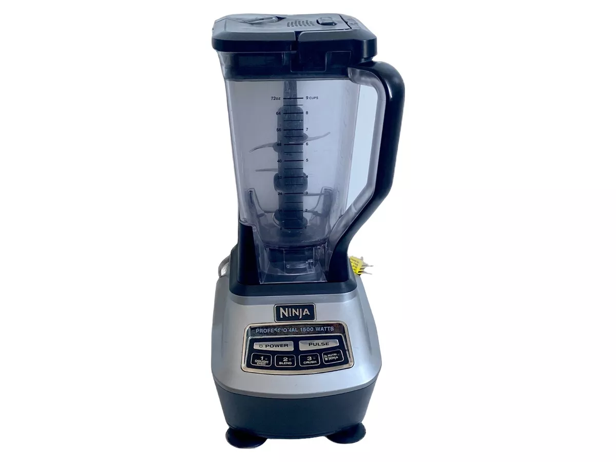 Ninja Professional Blender BL773CO 30 1500 Watt Blender w/ 72oz Pitcher -  TESTED