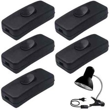 Torpedo Switch 2 Amp Switch Black Use Inline 2 or 3 Core for Small Appliance