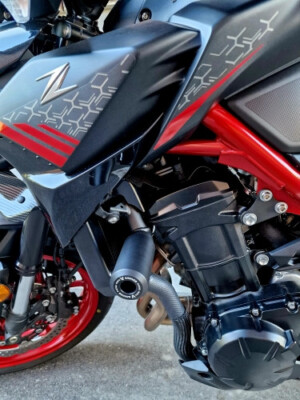 Motorrad Sturzpads Für Kawasaki Z900 2024 - CNC Aluminium Rahmengleiter Gold