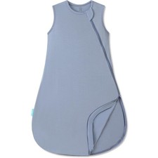 Lightweight Bamboo Viscose Baby Sleeping Bag 0-3 Months, 0.5 TOG, Whale Design
