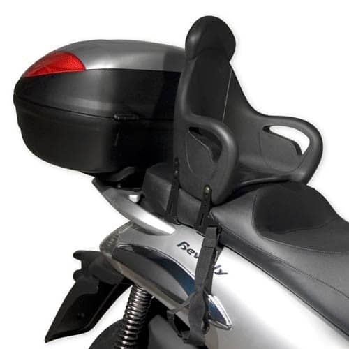 GIVI S650 BABY RIDE siège enfant pour trajets quotidiens à scooter