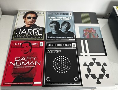Electronic Sound 4 Issue Bundle With New/Sealed Limited Edition  7  Singles