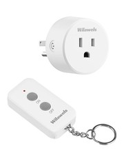 Remote Control Outlet Plug, Wireless Remote On Off Switch for Outlet, Remote ...