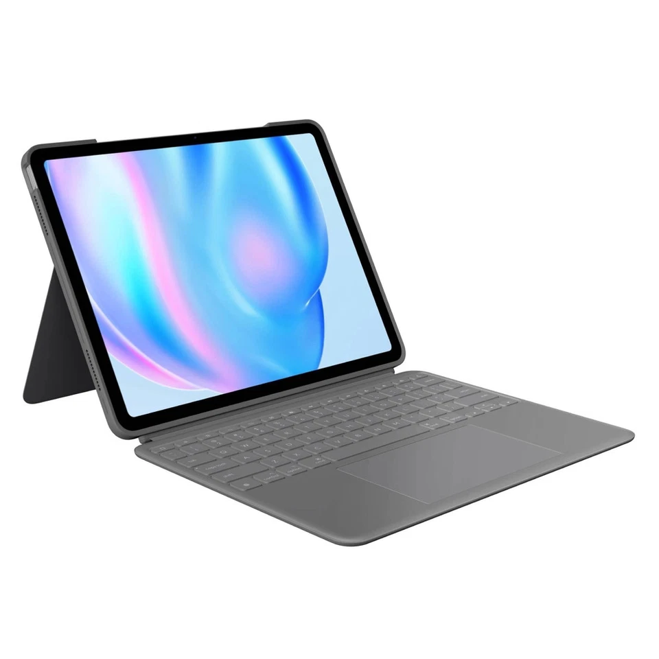 Logitech - Funda con teclado iPad Air de 13 pulgadas con teclado desmontable y trackpad