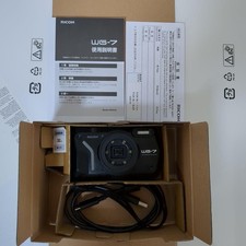RICOH WG-7 Black Compact Digital Camera Tested Working Seller Japan