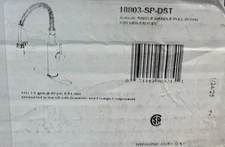 Delta Antoni 1.8 GPM Single Hole Pre-Rinse Pull Down Kitchen Faucet 18803-SP-DST