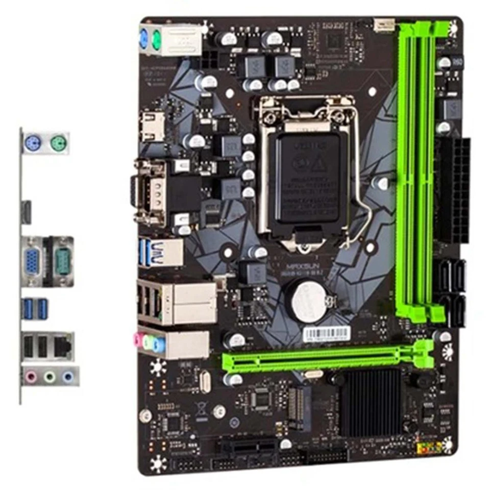 Motherboard H311M Micro-Atx Matx 8GB RAM LGA 1151 6TH 7TH 8TH 9TH i3 i5 i7 i9 - Image 3 of 4