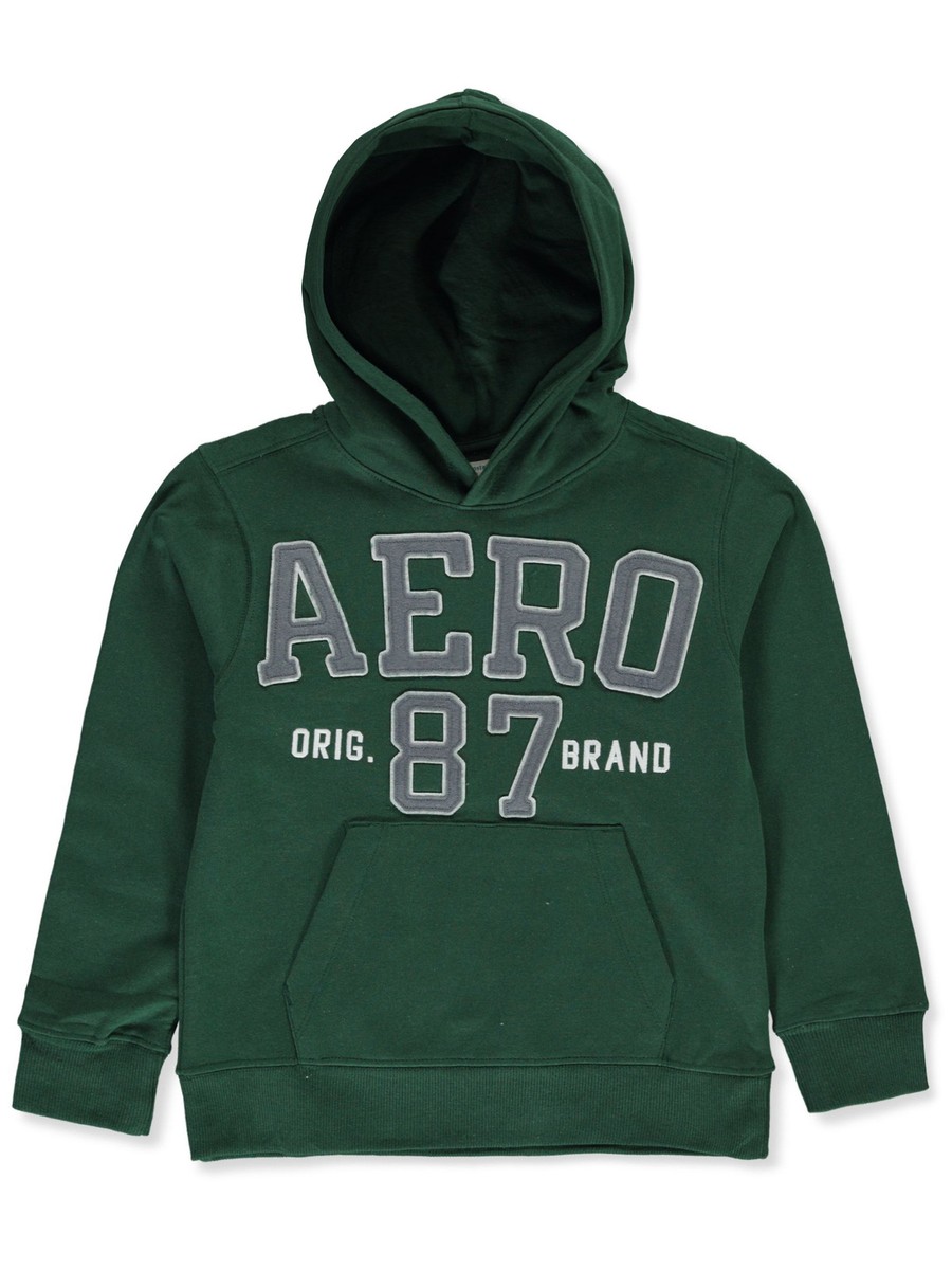 Aeropostale Boys' Fleece Varsity Hoodie