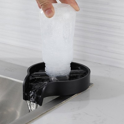 Cup Washer With Sink - Home Bar Glass Rinser Bottle Washer