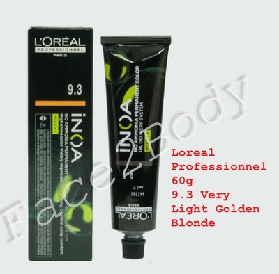 Loreal Professional INOA 60ml - 9,3 sehr helles Goldblond