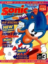 Cover of Sonic the Comic #2