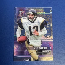 Kurt Warner Topps signature class star cast undrafted free agent