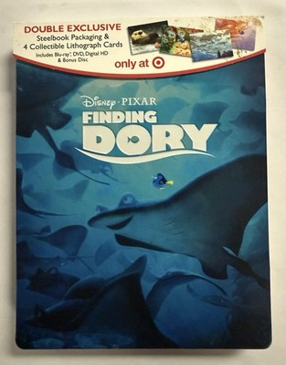 Finding Dory (Target Exclusive) (Blu-ray, 2016) Steelbook