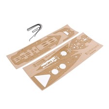 Trumpeter HMS Hood Im Ma&szlig;stab 1:350, Britische Holzdeckteile