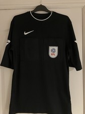 Nike Referee Shirt Medium Black PGMOL EA FC Short Sleeves New