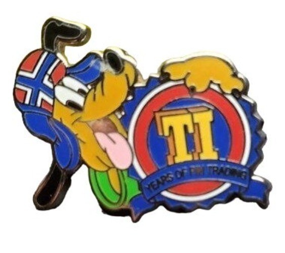 Disney Pluto Trading Pin Mickey Mouse British Lapel Pin Brooch Badge Jewelry Pin
