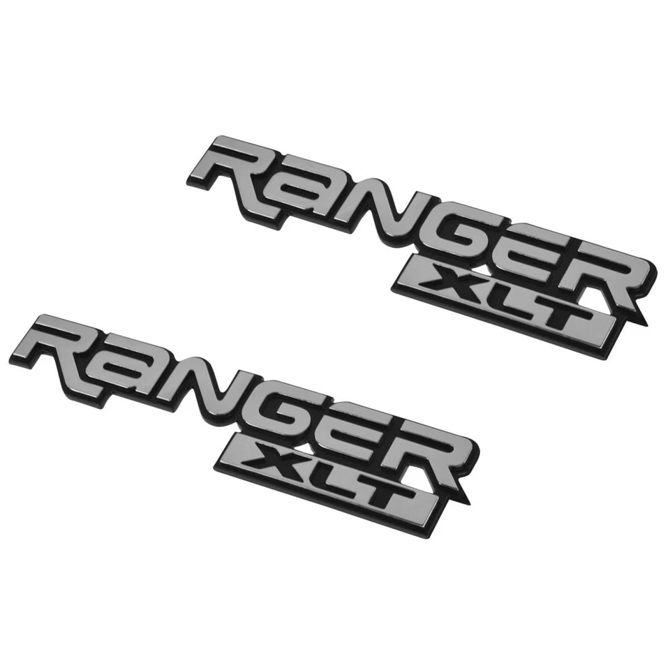 Juego de placas de identificación OEM Fender Ranger XLT para Ford Ranger 1996-2005 Foto 3 de 4