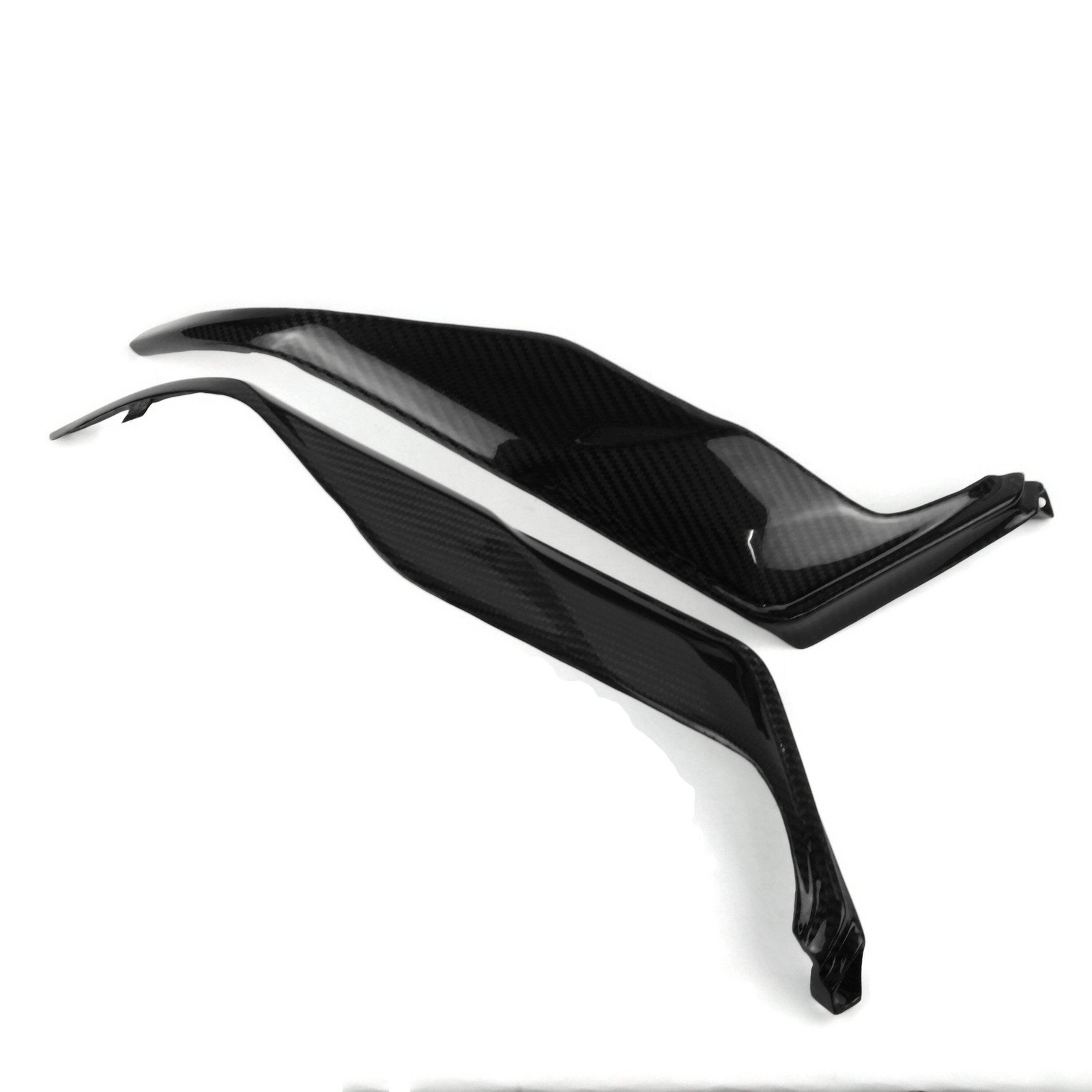 Caches latéraux réservoir carbone Triumph Street Triple 675 13-16 et 765