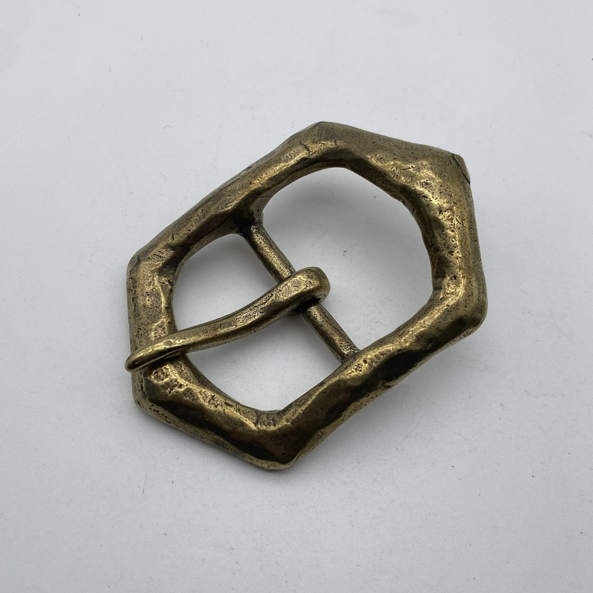 Vintage Artisan copper and brass belt buckle ? Rare! Vintage 1970 main image 4