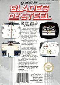 Nintendo NES Spiel - Blades of Steel PAL-B Modul