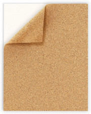 Products Cork Sheets   2 Mm Thick Self Adhesive Cork   8.5 X 11 Inches, 2 Pack