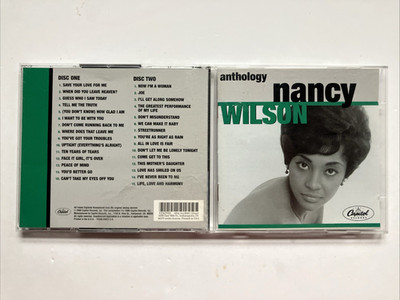 Anthology by Nancy Wilson (CD, Jun-2000, 2 Discs, Capitol) Very Good Condition