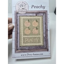 Counted Cross Stitch Chart By Dirty Annie’s Southern Style “Peachy” Sampler