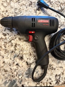 Craftsman 4.8 Amp 3/8” (10mm) Electric Drill Works!