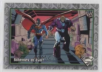 1993 SkyBox The Return of Superman Schemes Of Evil! #62 1m8