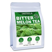 Bitter Melon Tea Bags 50 Count - Natural Herbal Tea for Digestive Health