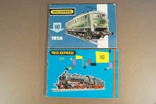 Trix Express Konvolut Kataloge 1959 1961 25Y69